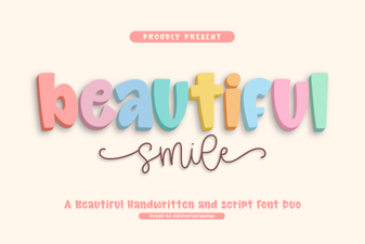 Download Beautiful Smile Fonts for Creative Designs