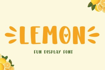 Lemon Font: Fresh Typography for Creative Projects