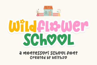 Crafting with the Wildflower School Font Toolkit