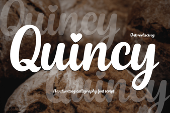 Get Creative with Quincy Font Design