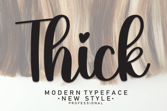 Designing with Bold & Impactful Thick Fonts